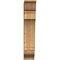 Ekena Millwork Imperial Traditional Rough Sawn Bracket, Western Red Cedar, 6"W x 20"D x 32"H BKT06X20X32IMP01RWR - alternate 2